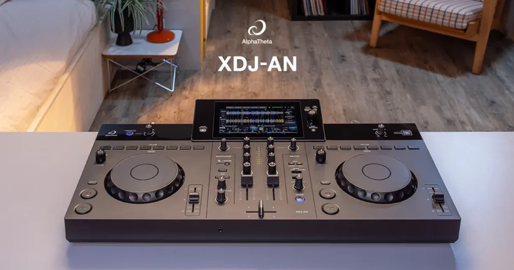 AlphaTheta XDJ-AN budget 2-channel standalone DJ system