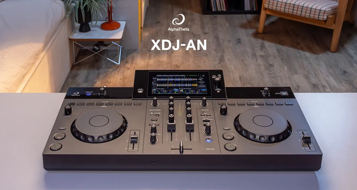 AlphaTheta XDJ-AN budget 2-channel standalone DJ system