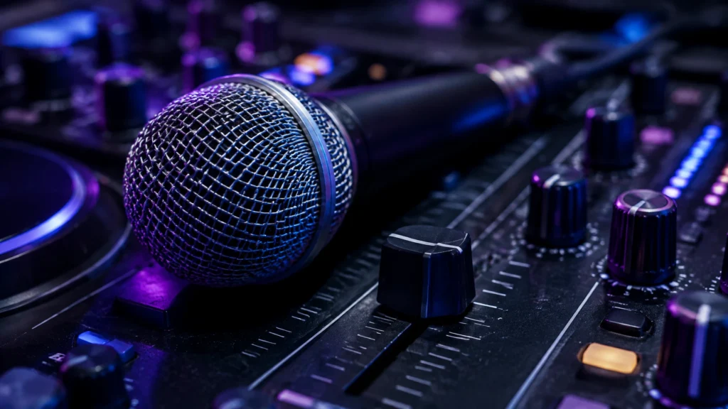 Using a Microphone as a DJ Technique, Feedback and What to Say